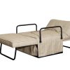 Ottoman giường đơn vải VACT4692