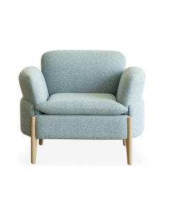 Sofa Coastal 1 chỗ KD1085-18 xanh M2