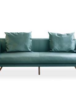 Sofa ONA HER 3 chỗ da xanh S4