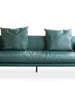 Sofa ONA HIM 3 chỗ da xanh S4