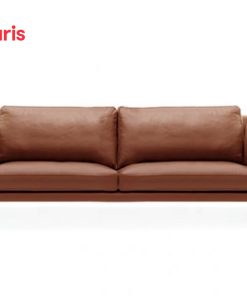 Sofa Queens 3 chỗ hiện đại da Hazelnut